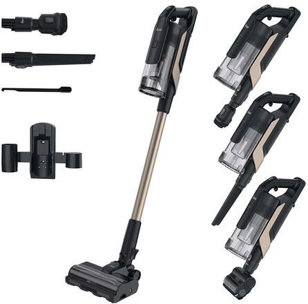 Hoover HF6 HF610P 011 Aspirapolvere senza filo, 250 AW Potenza d'aspirazione, Spazzola SmartAdapt con sensori avanzati e tecnologia bidirezionale, Nero,