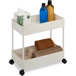 Relaxdays, Servierwagen, Rollwagen