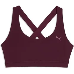 PUMA Damen Fitness / Workout BH BH Da CLOUDSPUN BRA - MID, Größe XL in Rot Rot