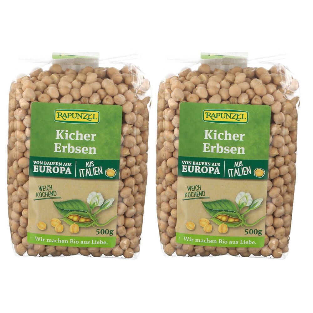 Rapunzel Bio Kichererbsen 2x500 g Kerne