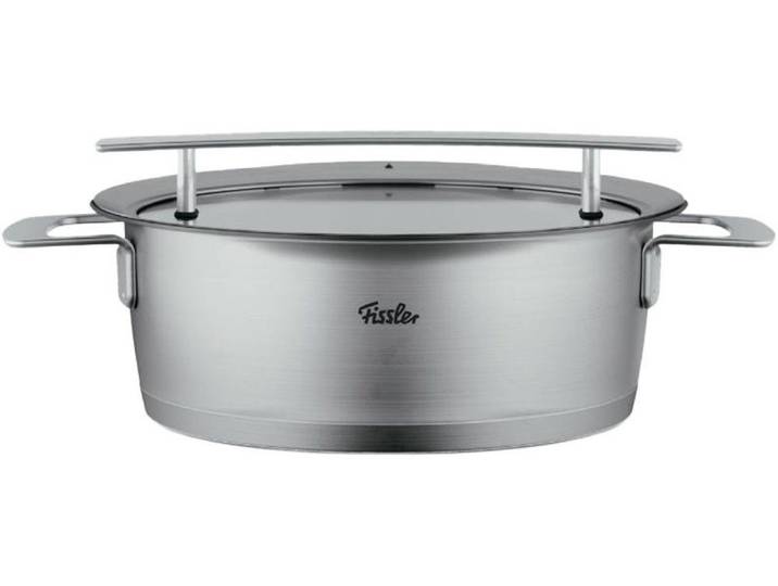 Fissler Bratentopf Phi Collection, Edelstahl 18/10, cookstar Allherdboden, Edelstahl 18/10, Made in Germany