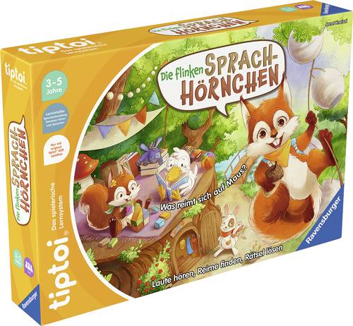 Ravensburger 00203 tiptoi Die flinken Sprach-Hörnchen