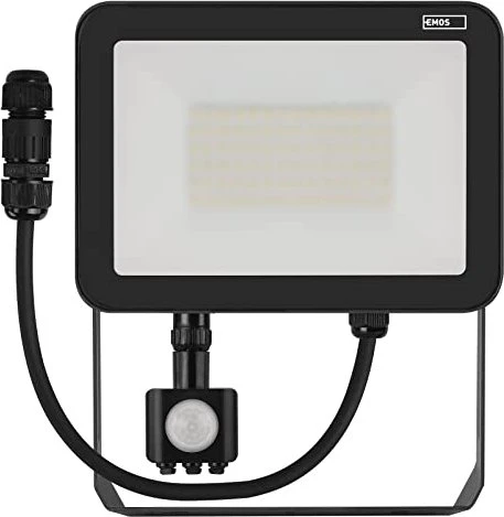 EMOS LED-Strahler PROFI mit Bewegungssensor, 50W neutralweiß