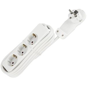 REV-Ritter Steckdosenleiste Smart, mit 2m Kabel, 3-fach in weiß