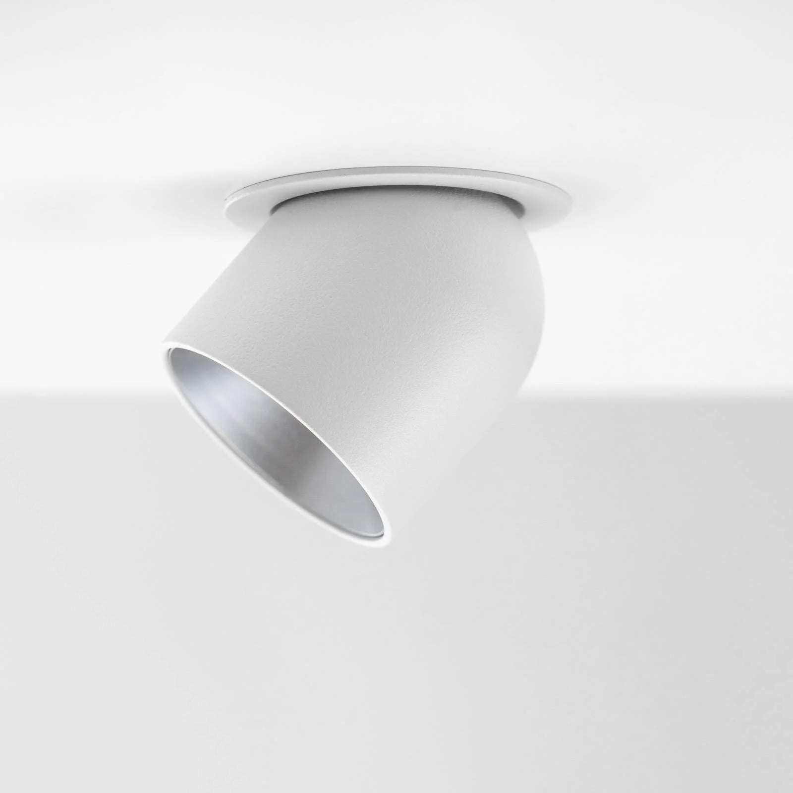 The Light Group SLC Cup LED inbouwdownlight wit/zilver, dimbaar, warm wit 3000K