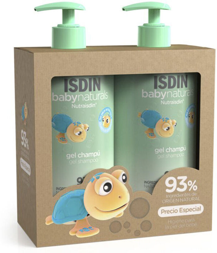 Isdin Baby Naturals Gel Shampoing Duo 2 x 750 ml
