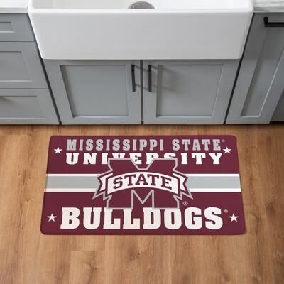Evergreen "Mississippi State University Anti-Fatigue Door Mat - 30"" x 18"""