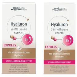 Hyaluron Sanfte Bräune EXPRESS Gesicht & Körper Set 1 Sparset