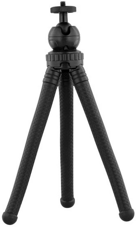 TnB - Mini trépied 3 en 1 Tripod pliable polyvalent pour appareils photo, caméras et smartphones