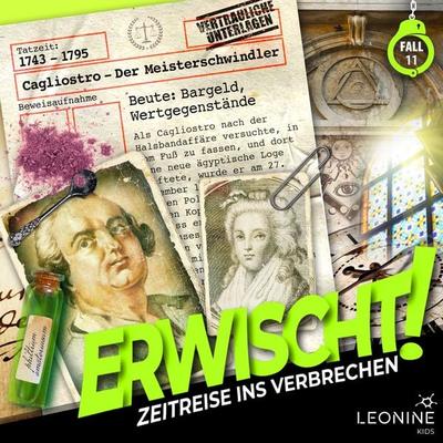 Folge 11: Cagliostro - Der Meisterschwindler - Wolfgang Adenberg, Audio, 4013575942473
