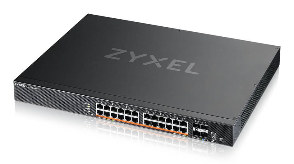 ZyXEL XMG2230-28HP Managed L2/L3 2.5G Gigabit PoE Switch 1U XMG2230-28HP-ZZ0101F