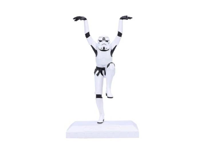 Nemesis Now Officieel gelicentieerde Stormtrooper Crane Kick, Wit, 20.5cm