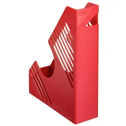 bene Stehsammler Polystyrol rot , DIN A4