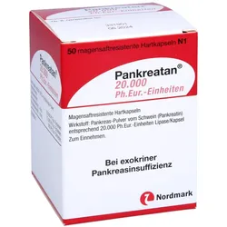 Pankreatan 20.000 Ph.eur.-einheiten msr. 50 St