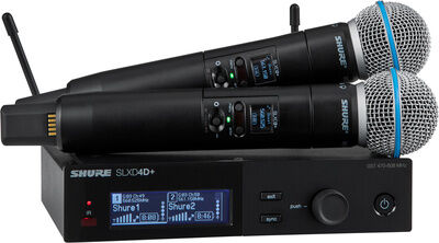 Shure SLXD24D+E/Beta58 K55