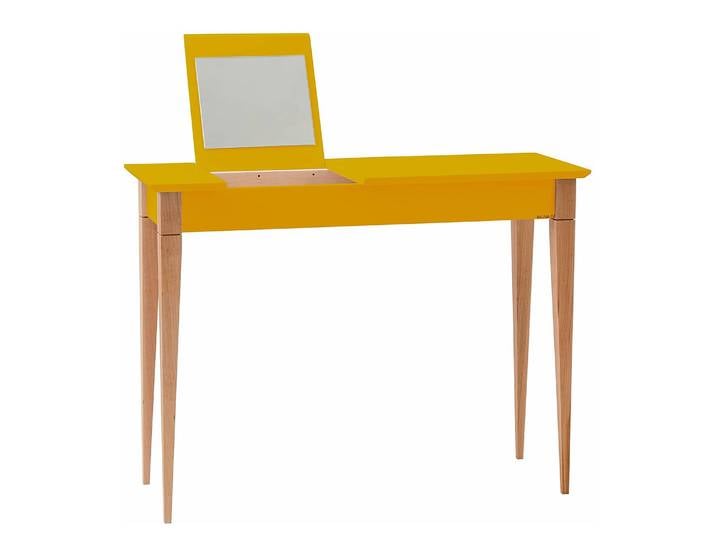Schminktisch 105cm Gelb/Senfgelb