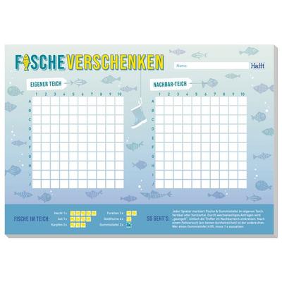 Spiele-Block Fische Verschenken A5