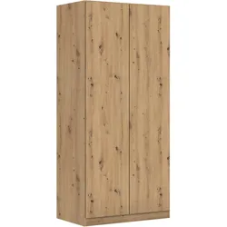 Drehtürenschrank COSTA ca.91x197x54cm Eiche Artisan