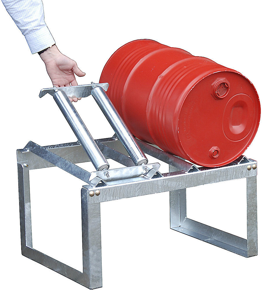 Fassbock, für 2 x 60-Liter-Fass, feuerverzinkt eurokraft pro