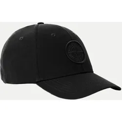Baseballkappe mit Compass-Stickerei Schwarz