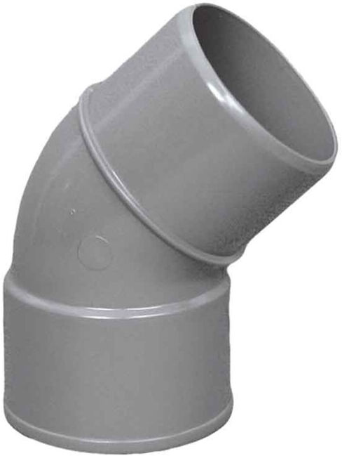 cleanpower Coude 45 degrés PVC 50 mm CP-051 (CP-051)