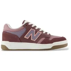 New Balance Unisex für Kinder. PB480V1_KL Sneaker B480 Lace granatrot (33), Wohnung, Schnürsenkel, Lässig, Kastanienbraun, Kinderbekleidung