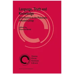 Language, Truth and Knowledge, Fachbücher von Thomas Bonk
