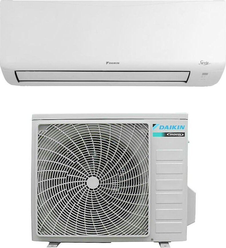 Daikin Atxc25d+arxc25d Climatizzatore 9000 Btu Inverter Monosplit Condizionatore Con Pompa Di Calore Classe A++/a+ R32 (Unità Interna + Unità Esterna) - Atxc25d + Arxc25d Siesta