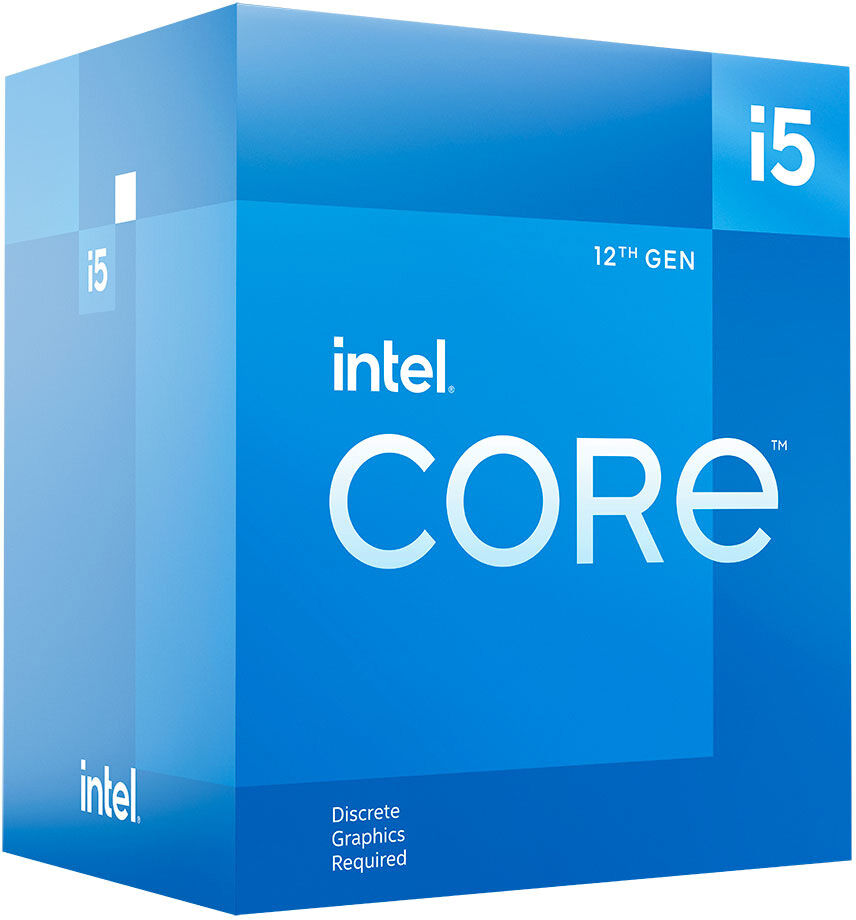 Procesador Core i5-12400F 6-Core 2.5GHz con Turbo 4.4GHz 18MB Skt1700 - INTEL