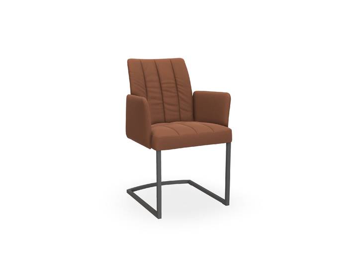 2er Set Bert plantagie Ultimo Stuhl freischwinger Rippenform Innenseite