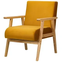 Sessel  Louis ¦ gelb ¦ Maße (cm): B: 60 H: 76