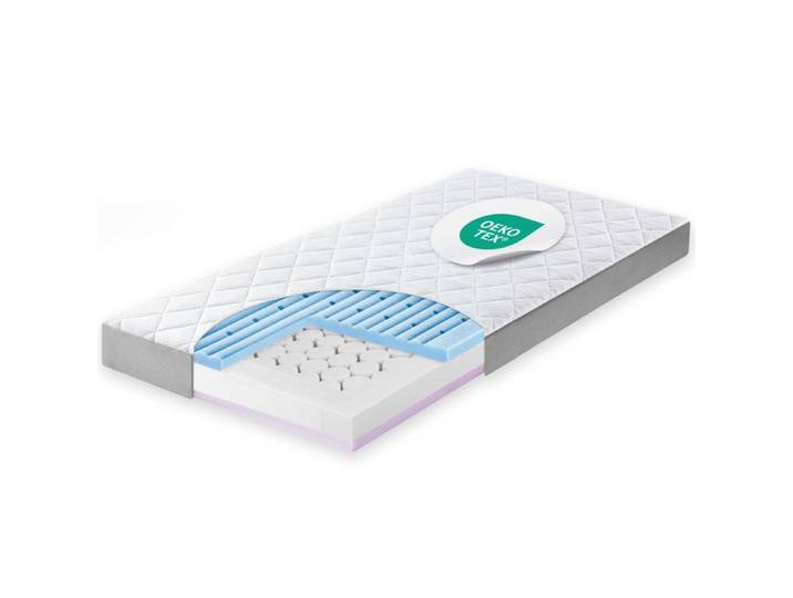 Baby-Kaltschaummatratze Air Touch Sensitive Stoff