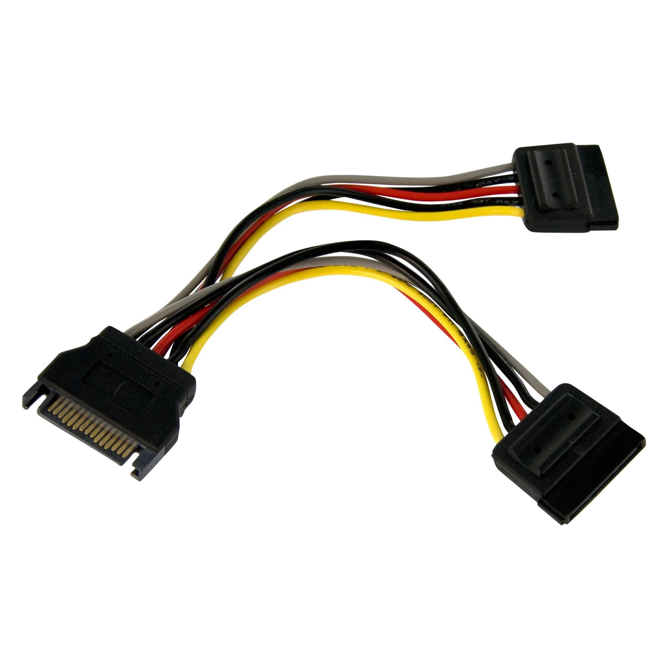 StarTech SATA Y-Stromkabel (15 cm, SATA) (PYO2SATA)
