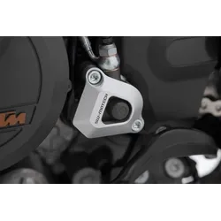 SW-Motech Kupplungsnehmerzylinder-Schutz - Silbern. KTM-Modelle.