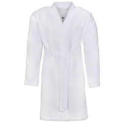 Collection Noblesse Bademantel Piquee S/M Baumwolle Weiß S / M