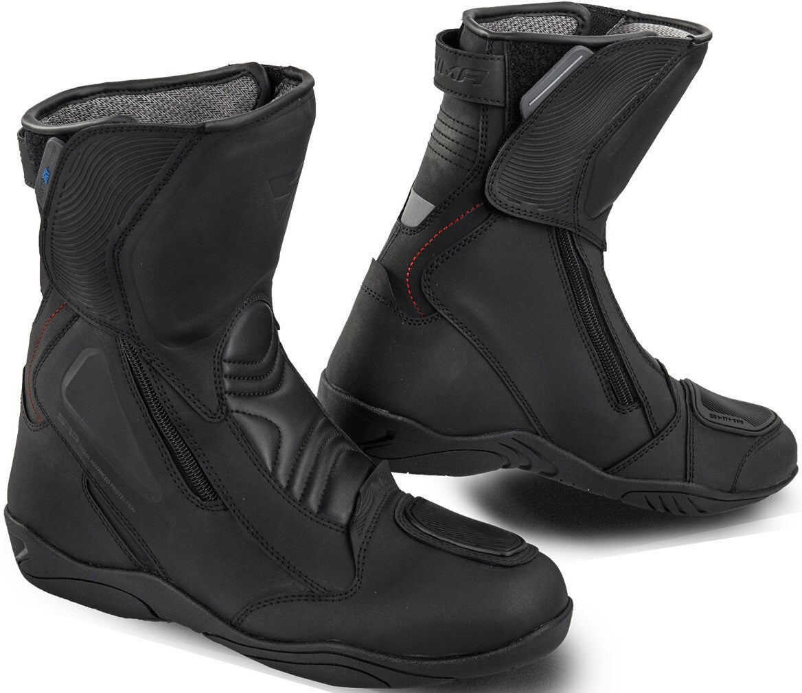 SHIMA Terra wasserdichte Motorrad Stiefel TERRA-MEN-BLACK-45