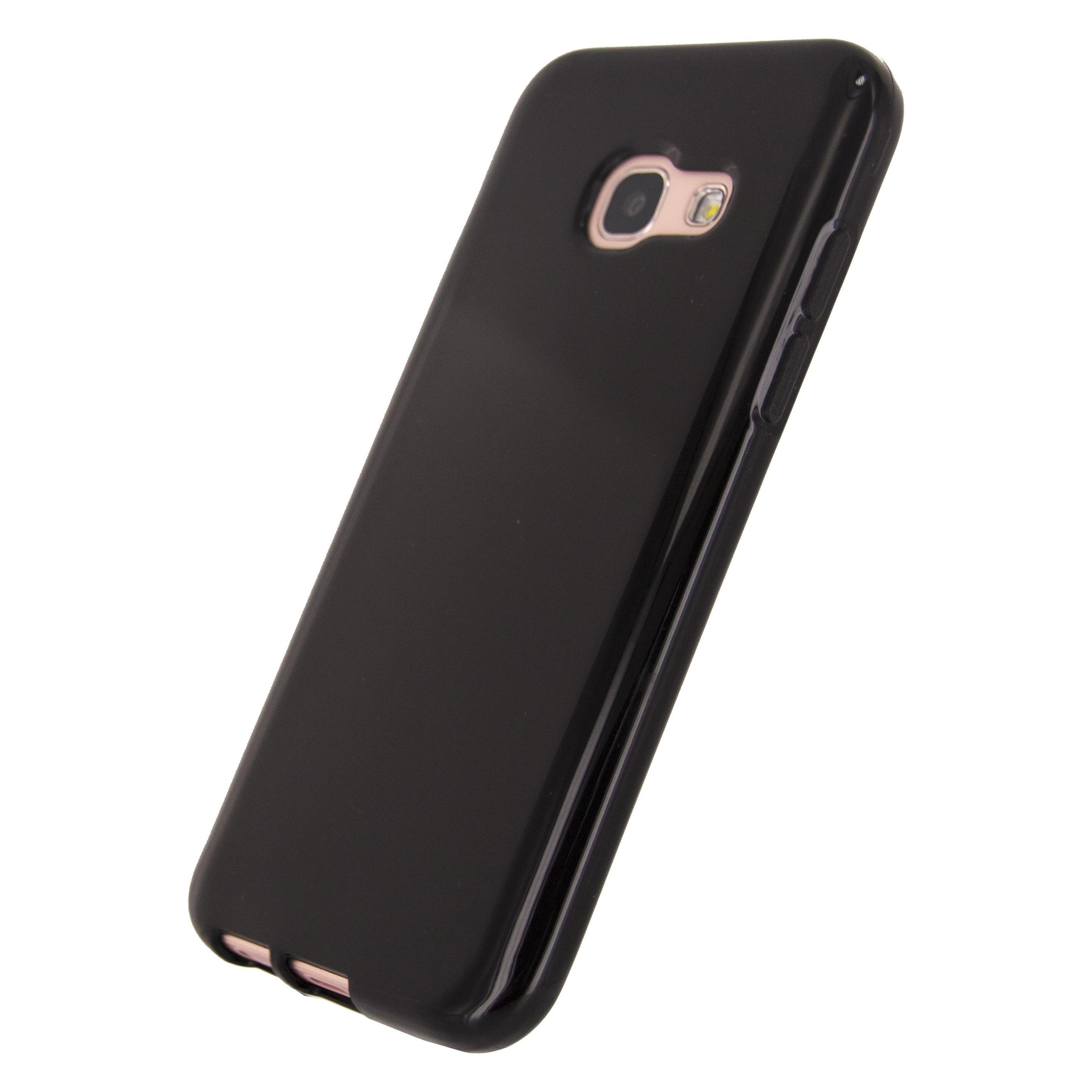 Coque Semi-rigide Mobilize pour Samsung Galaxy A3 2016 (Noir) (Samsung Galaxy A3 (2017)) (23074)