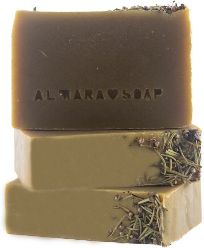 Almara Soap Hair Care Clean Hair Barre de shampoing pour cuirs chevelus sensibles 90 g