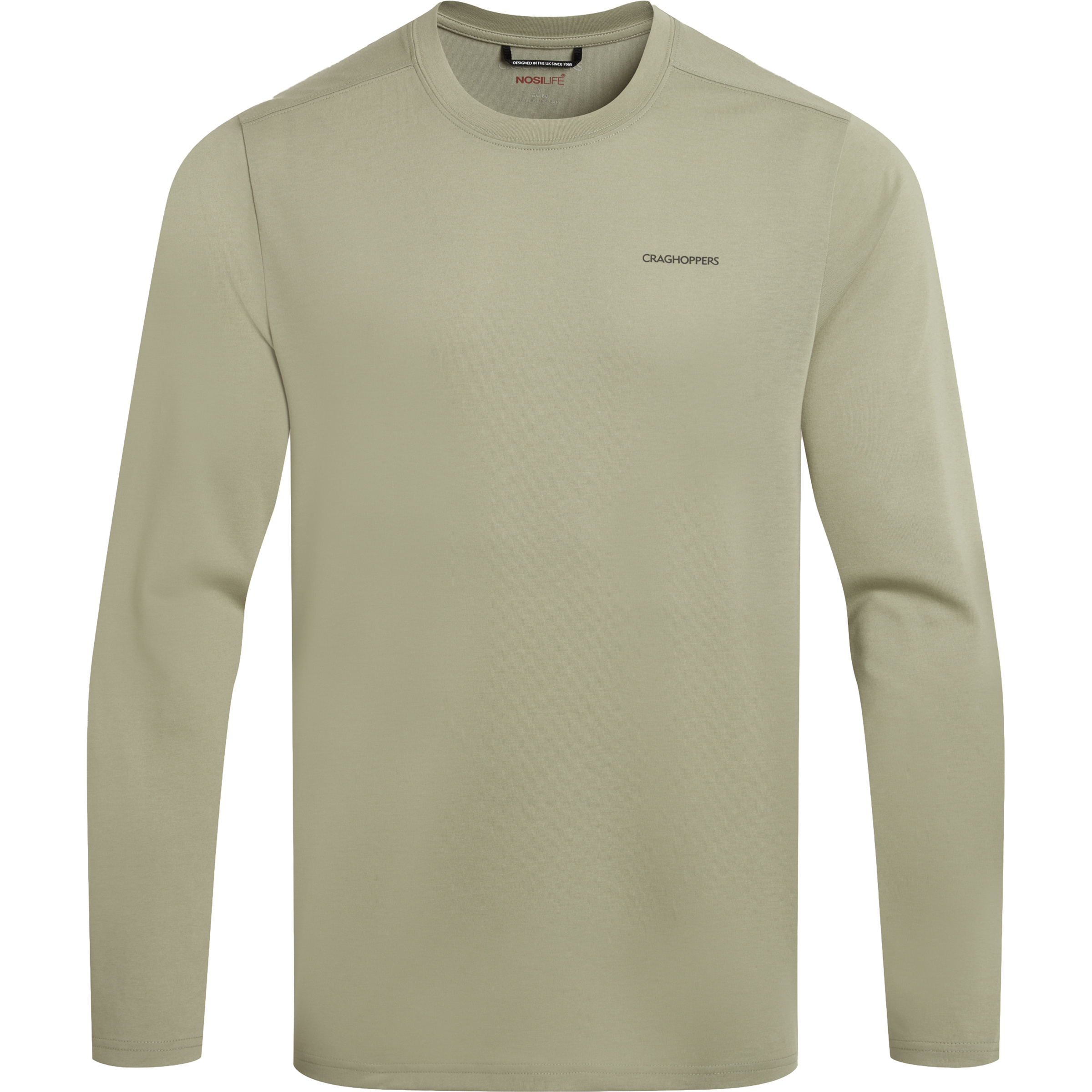 Craghoppers Nosilife Abel Herren Longsleeves gruen Größe M Camping Klein verpackbar