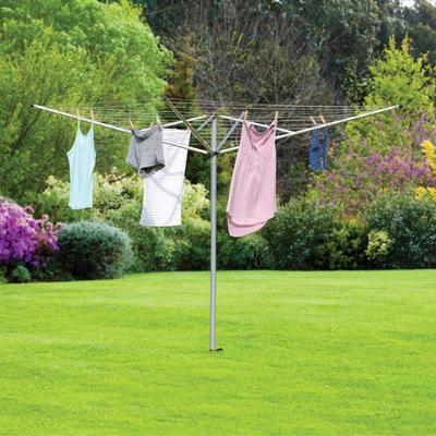 Whitmor Rotary Outdoor Dryer - Silver