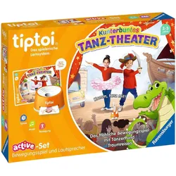 Ravensburger TIPTOI Lernspiel active-Set Kunterbuntes Tanz-Theater, mehrfarbig