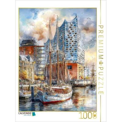 CALVENDO Puzzle Hamburg - Elbphilharmonie | 1000 Teile Lege-Größe 64x48cm Foto-Puzzle für glückliche Stunden, Sonstige von , Calvendo Puzzle