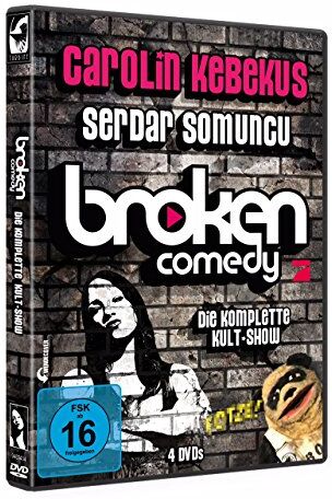 Carolin Kebekus - Carolin Kebekus & Serdar Somuncu : Broken Comedy - Die komplette Kultshow [4 DVDs] - Preis vom 09.10.2026 07:28:09 h