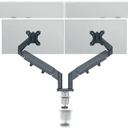 LEITZ Monitorarm Ergo 65370089 Dual grau