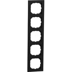 ME MEG4050-3603 - M-PURE Rahmen 5-fach Recyceld Plastic schwarz