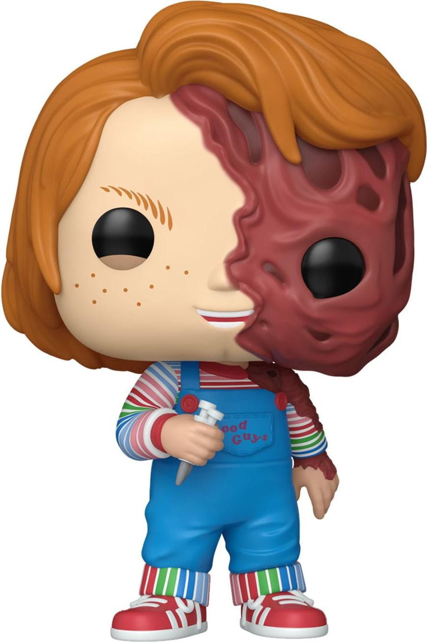 Funko POP! Chucky Televisie Vinyl Figuur met Gesmolten Gezicht, 9 cm