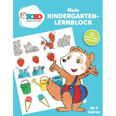 Bobo Siebenschläfer - Mein Kindergarten Lernblock, Taschenbuch von Animation JEP-, Adrian & wimmelbuchverlag, 978-3-948638-72-6