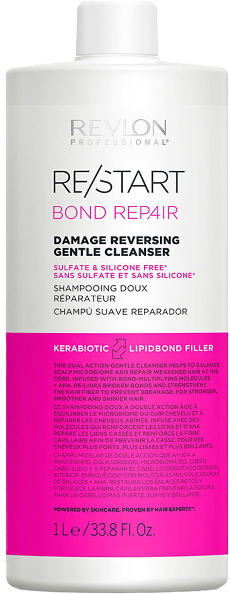 1L Revlon Professional RE/START BOND REPAIR DAMAGE REVERSING GENTLE CLEANSER