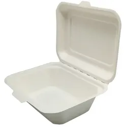 Zuckerrohr Lebensmittelverpackungen 18x13,5cm 50un