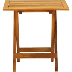 vidaXL Bistrotisch 46x46x47 cm Akazie Massivholz